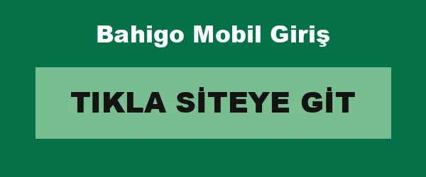 Bahigo Mobil Giriş infografik